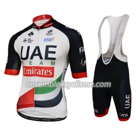 Tenue Maillot + Cuissard à Bretelles 2018 Team UAE N001